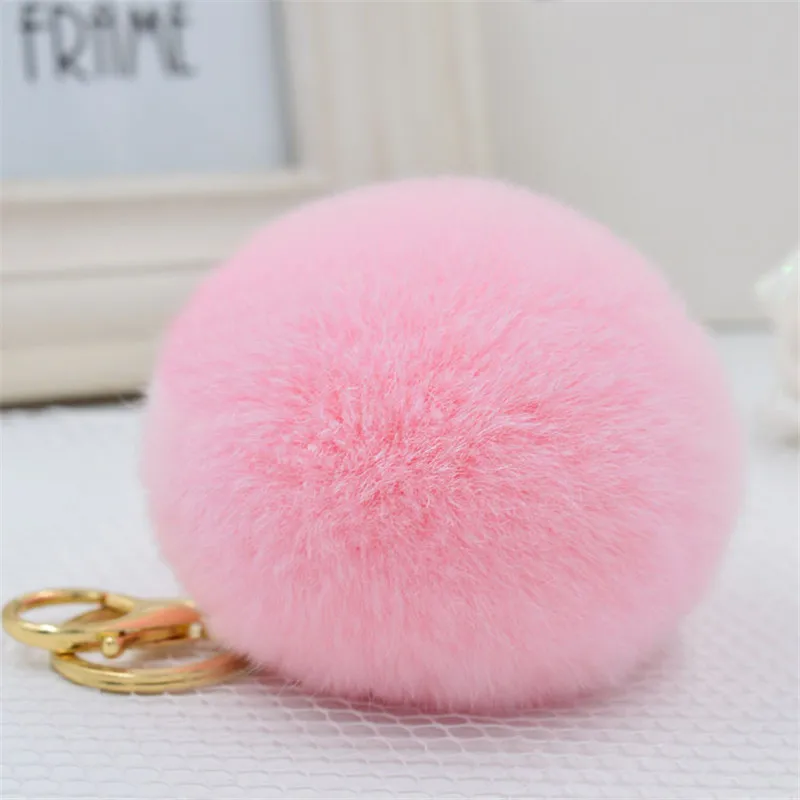 Недорогой Роскошный брелок для ключей в виде кролика или 1 шт.|bag accessories|fluffy keychainfur