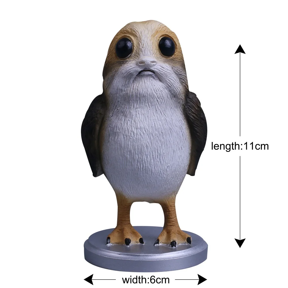 Звезда последний джедай порг фигурку Косплэй войны игрушки куклы Рождественский