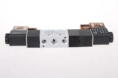 1x 5Port3Pos разгар Exaust Соленоидный клапан 1/4 &quotBSPT соединитель катушки LED 24V DC QC |