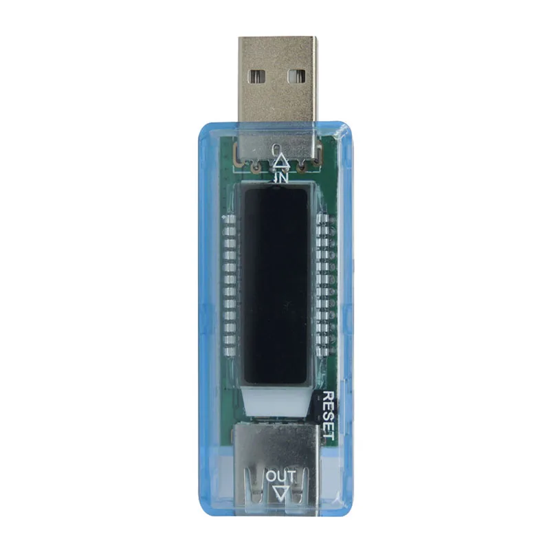Мини USB зарядное устройство 3 в 1 измеритель емкости напряжения тока детектор