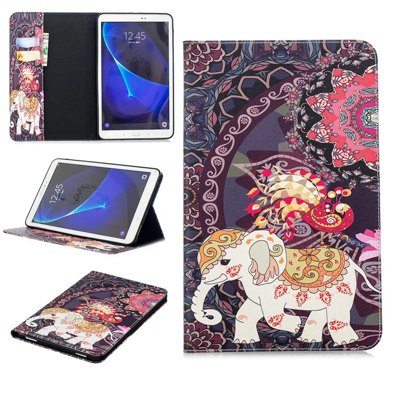 Новейшая модель для Samsung Galaxy Tab A A6 10 1 2016 чехол дюймов планшета из искусственной