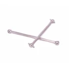 2 шт. 86 мм83 мм стальной приводной вал Dogbone для 110 Rc автомобиля Hpi Bullet 3,0 Flux MtSt BMT0019 101235 приводной вал