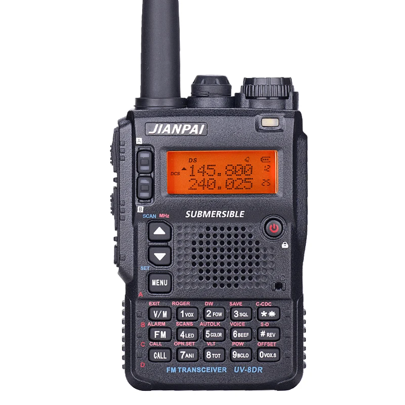 VX-8DR трехдиапазонная рация, цифровое Любительское радио UV8DR, новинка, портативная рация, UV-8DR, портативная UHF VHF радио