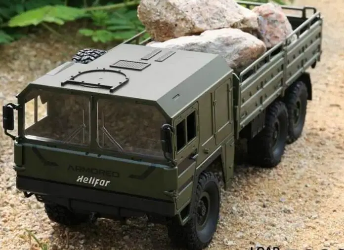1/12 rc игрушка 6x6 6wd неозорный Дракон немецкий Человек Военная карта шестиколесный