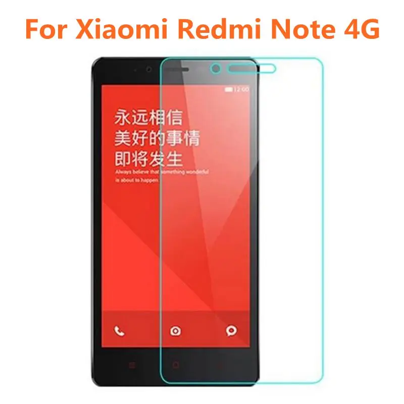 Оригинальное закаленное стекло для Xiaomi Redmi Note защита экрана защитное 4G|Защитные