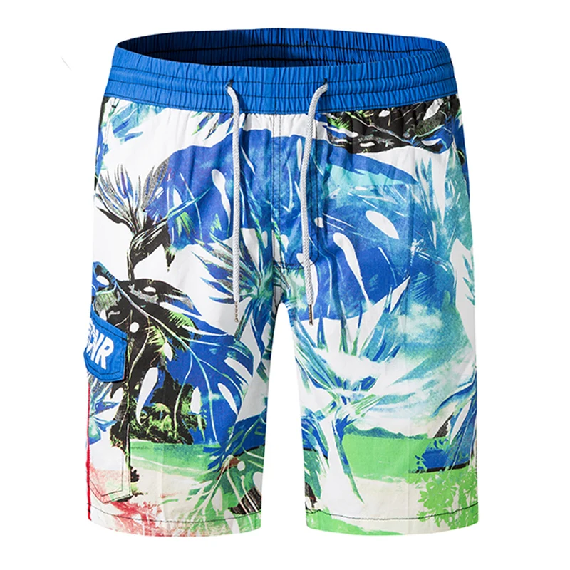 

new 2019 summer men casual shorts fashion printed elastic beach shorts bermuda shorts drop shipping ABZ234