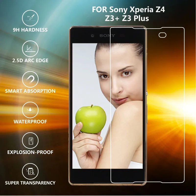 Закаленное стекло премиум-класса 9H 2.5D для Sony Xperia Z Z1 Z2 Z3 L3 Z5 XA XA2 XA1 ULTRA XZ компактная