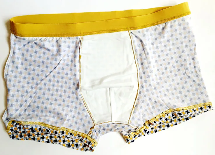 Модное суперсексуальное Мужское нижнее белье боксеры из вискозы в горошек трусы