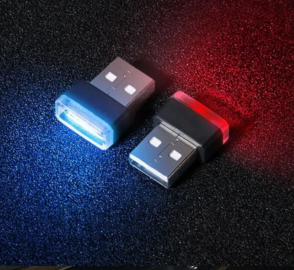 Автомобильный стиль USB атмосферный светодиодный светильник для Volkswagen VW Golf 4 6 7 GTI