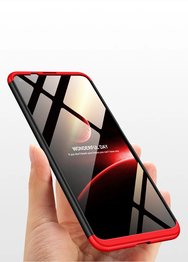 Koosuk 3-in-1 Back Cover For Huawei Honor 20 Pro Honor20 Lite PC Hard Matte Phone Protection Case Coque