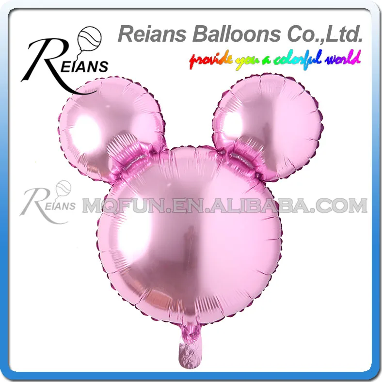 10 шт./партия воздушный шар с изображением головы Микки и Минни для детей на день