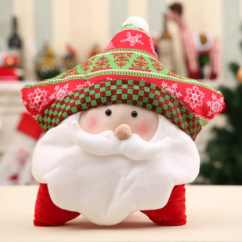 Санта Клаус Рождество Подушки Детские Диван Merry Xmas Аксессуары для дома Гостиная