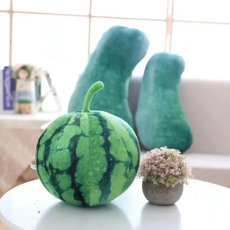 30 см подушка в виде арбуза мягкие Животные игрушки Рождественская плюшевая кукла