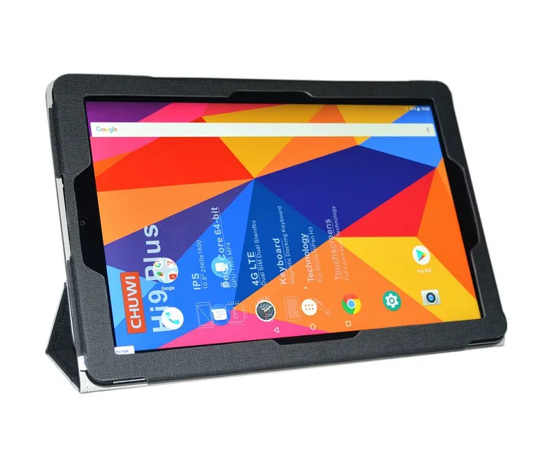 Защитный чехол из ПУ кожи для CHUWI Hi9 Plus 10 8 дюйма складная подставка с магнитным