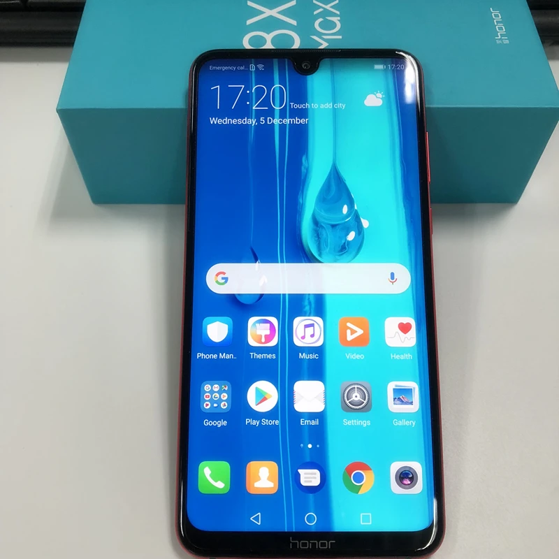 Смартфон Honor 8X Max 6+64 ГБ 8 ядерный процессор Snapdragon 660 1 ГГц экран 7 12 дюйма 4900 мАч LTE на