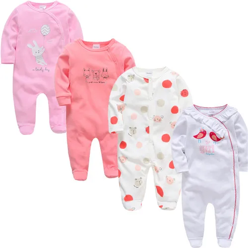 Новая детская одежда для новорожденных боди bebes Пижама для новорожденных комбинезон с длинными рукавами roupa de bebes Детские комбинезоны для мальчиков и девочек - Цвет: 42373885