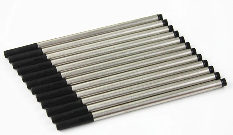 10 шт. Шариковая ручка для катания на роликах заправлять черными чернилами