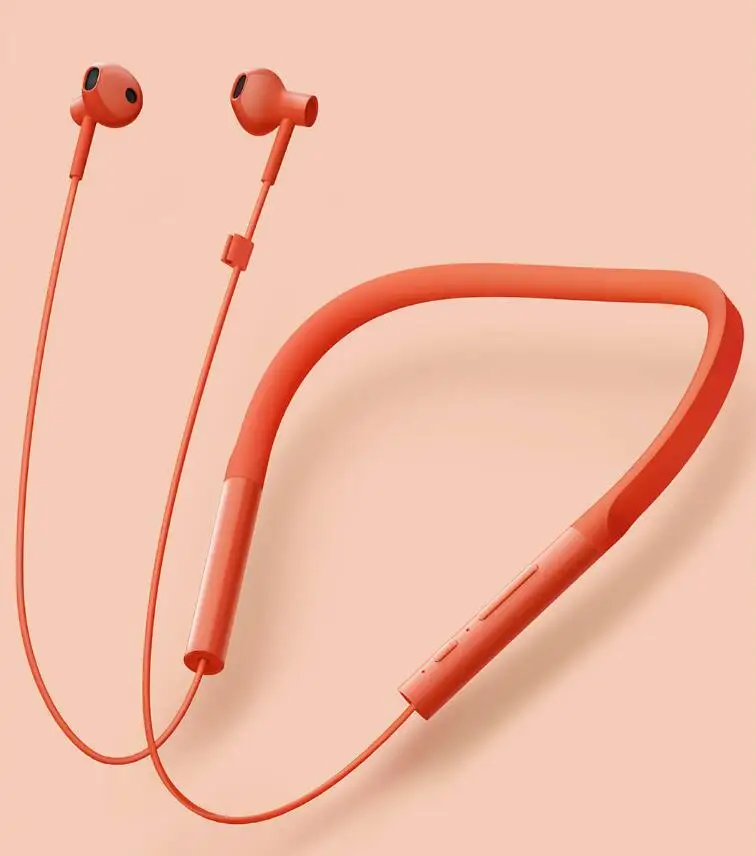 Xiaomi ожерелье с голубыми зубами, наушники для телефона, беспроводные наушники с микрофоном и встроенным управлением, Молодежная версия, ожерелье с голубыми зубами, комплекты головок