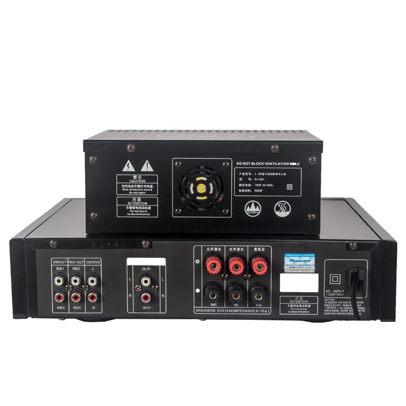 DJ200 Bluetooth Cara OK динамический экран полный пульт дистанционного управления