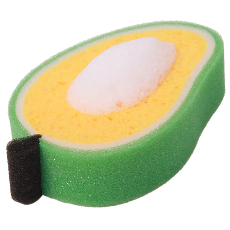 1 шт. полотенце для посуды в форме фруктов уплотненная Губка из микрофибры ткань