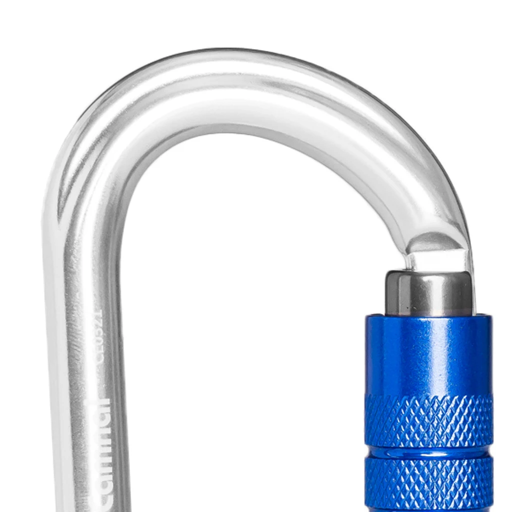 Высокопрочный дерево Arborist Karabiner 5 шт. 25KN алюминиевый карабин спасателя D типа авто замок альпинистский карабин