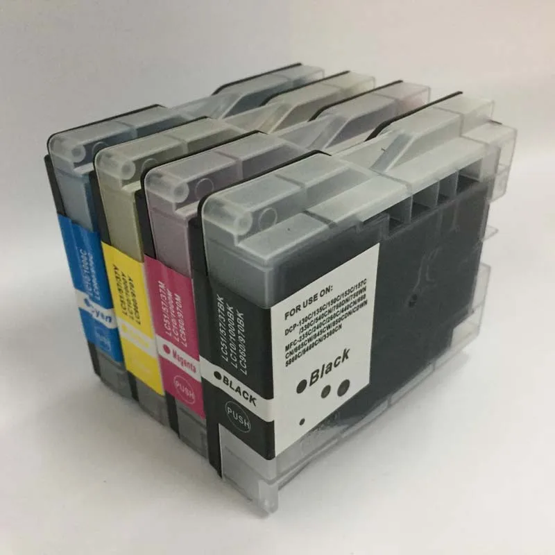 Чернильный картридж для Brother LC37 LC51 LC57 LC960 LC970 LC1000 совместимый с DCP-135C MFC-235C MFC-240C FAX-1355