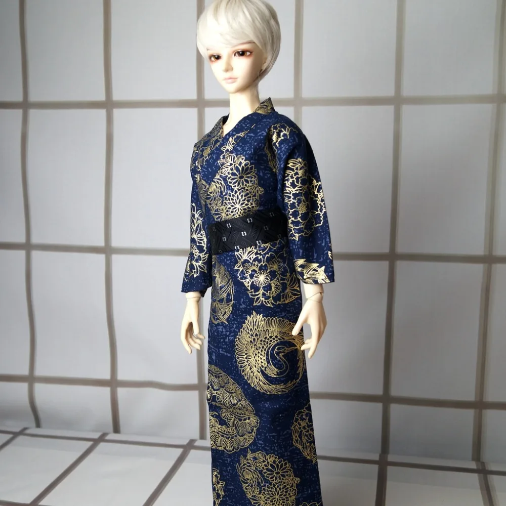 OOAK японский стиль кимоно наряды для 1/4 17 &quot44 см 1/3 1/6 высокий Мужской BJD MSD Yosd DK DZ AOD DD