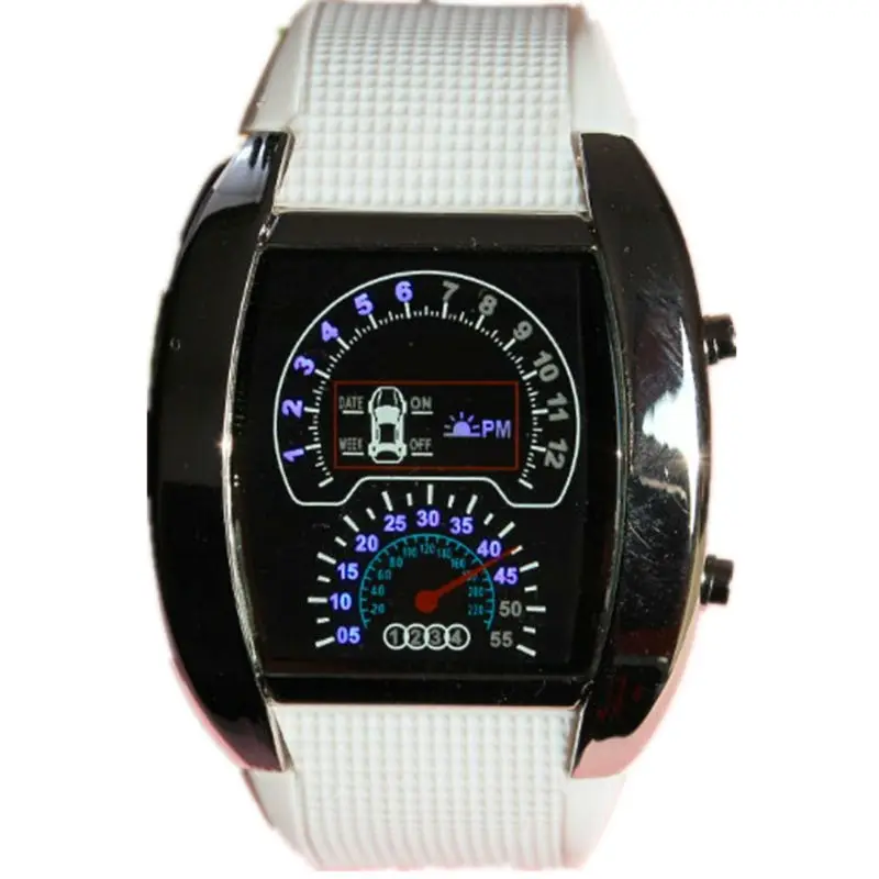 Новые поступления 2018 цифровые часы второго поколения с авиационным дизайном