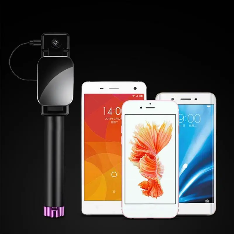 Новый универсальный провод Автоспуск телефон мини для iPhone 6 5 Android Samsung Huawei Xiaomi