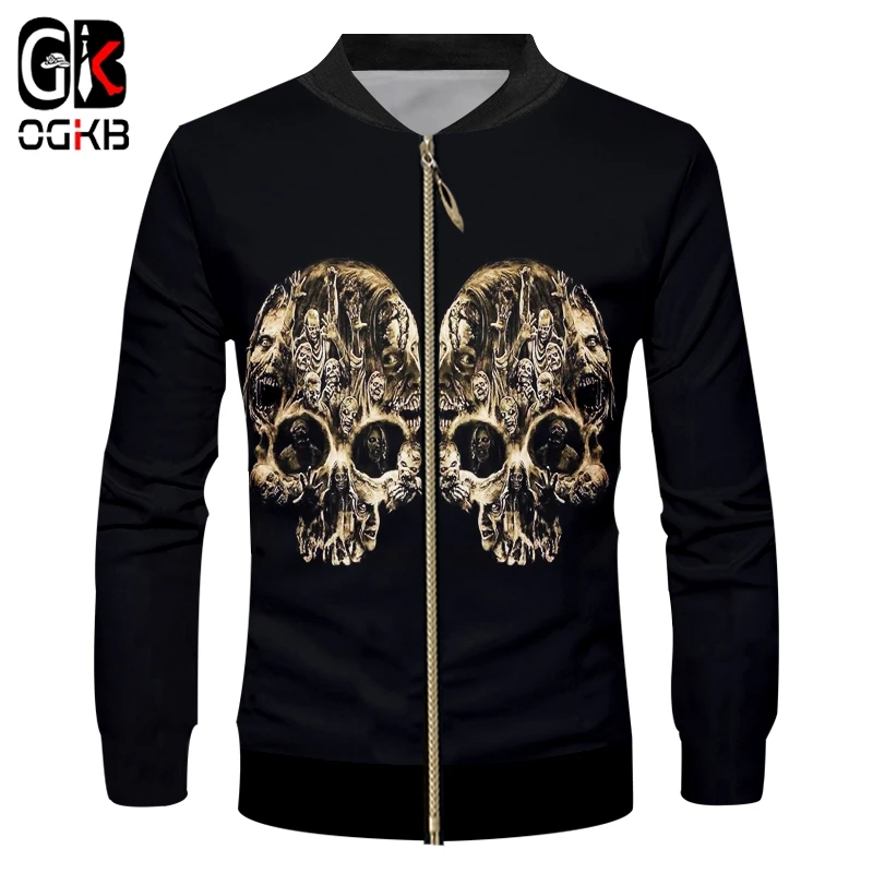 OGKB/куртки для мальчиков Модная приталенная верхняя одежда в стиле аниме с 3D