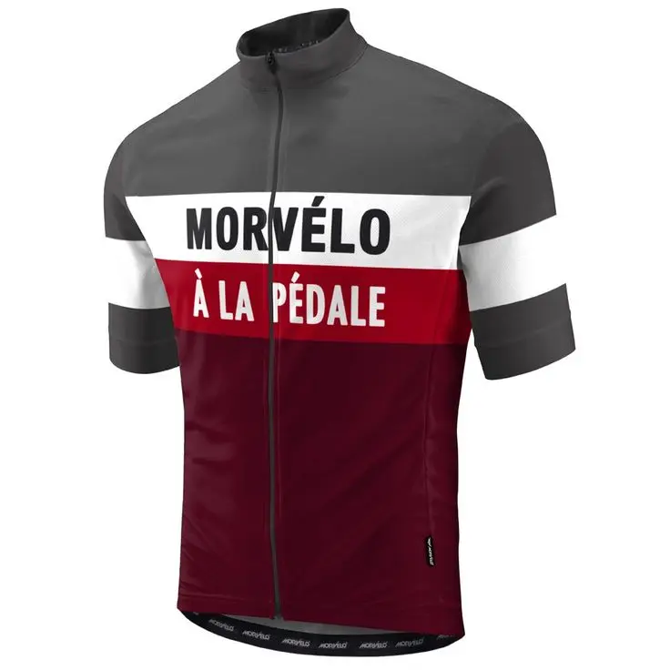 2018 велосипедная майка мужская Morvelo короткий рукав для велоспорта Джерси летняя