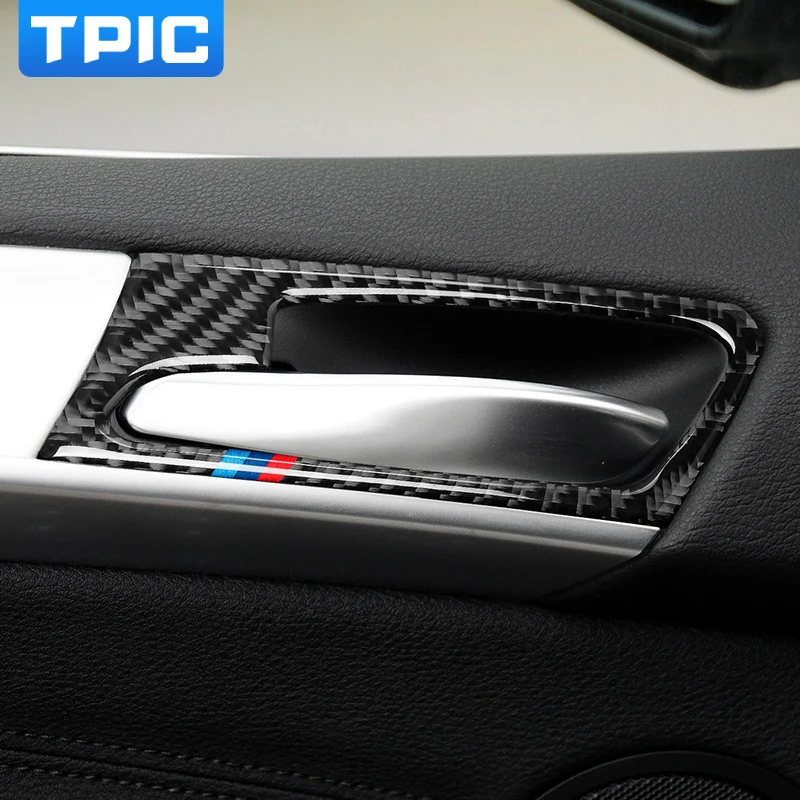 Наклейки на дверь из углеродного волокна для BMW E70 E71 X5 X6 2008 2013 2014|carbon interior trim|carbon fiber