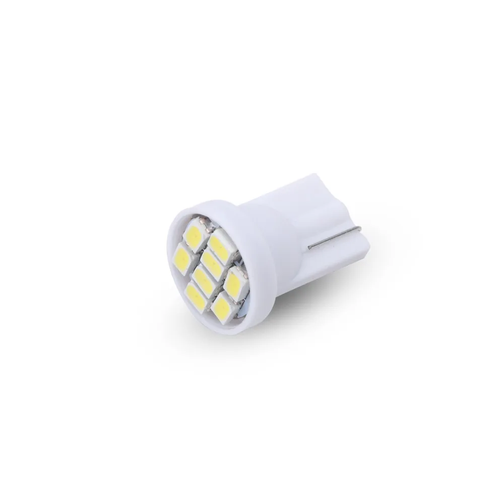 4 шт. 12 В T10 светодисветодиодный W5W светодиодный 8smd 8 smd 3020 1206 194 светодиод купольный