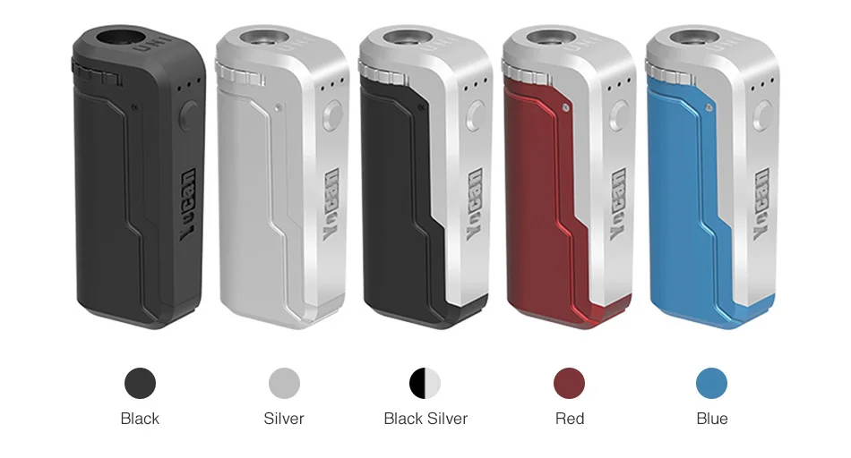 Yocan UNI Box Mod встроенный аккумулятор 650 мАч с регулируемой высотой, соответствующие всем стилям атомайзеров 10s функция предварительного нагрева