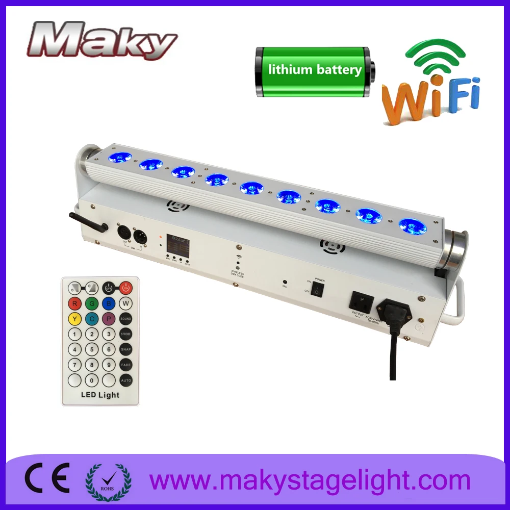 Ночной клуб прожекторы бар светильники с питанием от аккумулятора DJ