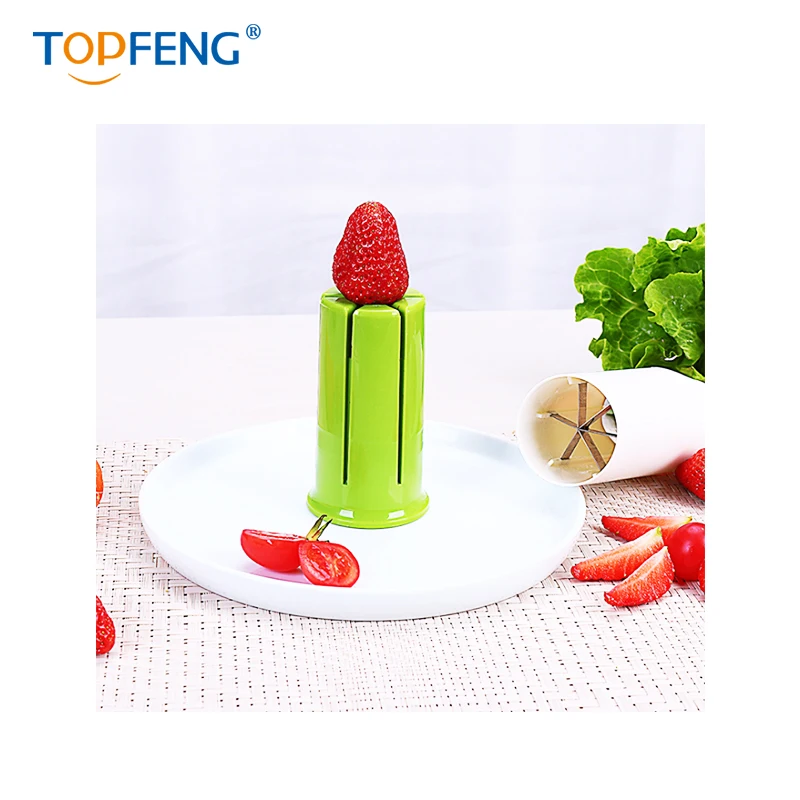Ручная ломтерезка для овощей TOPFENG Ломтерезка закусок с лезвиями из нержавеющей