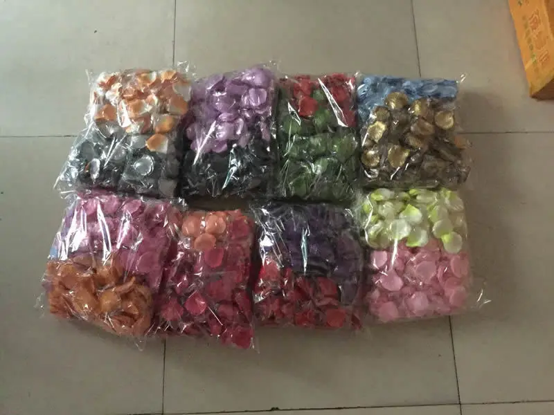 Лепестки роз 5000 шт. Свадебные accessoriesos De Rosa Аксессуары искусственный полиэстер