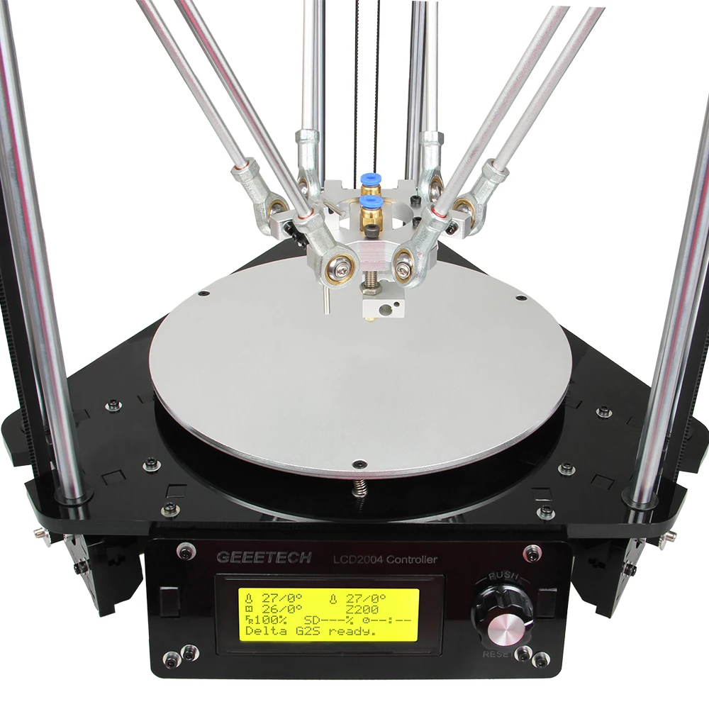 Geeetech 3D принтер с двумя головками Rostock Mini G2S Delta автомобильные комплекты для
