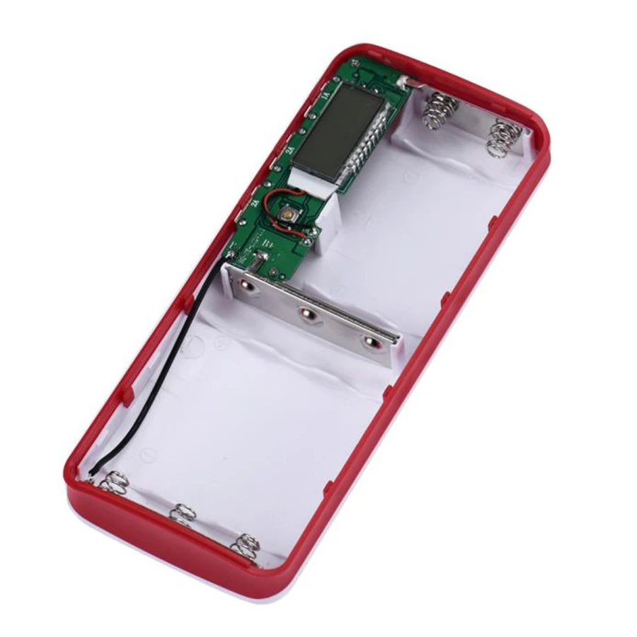 LED 3 USB порта 5 в 2A 5x18650 Блок питания зарядное устройство для iPhone 8 X Samsung Прямая