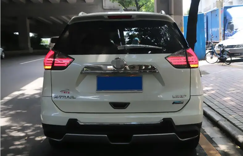 Задний светильник s для Nissan Rogue X-trail Xtrail- светодиодный задний светильник противотуманная фара задняя лампа DRL+ тормоз+ Парк+ сигнальный светильник s