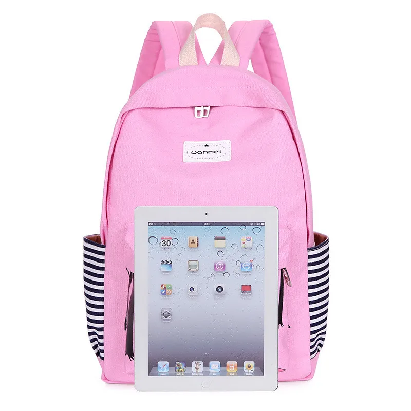 Fondhere 2019 Новый женский холщовый рюкзак милый Бегемот Сумка молодежная дорожная