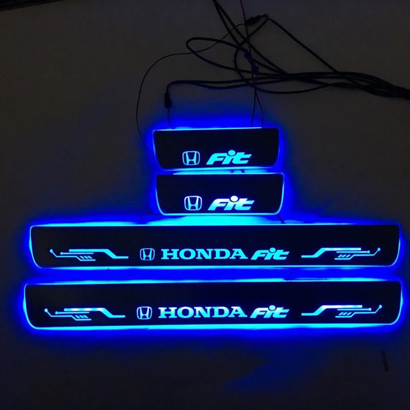 Подходящая дверная динамическая Светодиодная лампа Накладка на порог