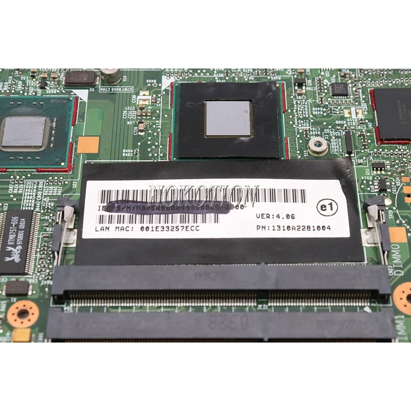 Материнская плата Nokotion MBPER0B004 для ноутбука acer Aspire 3810T 3810TZ 1310A2281004 протестирована |