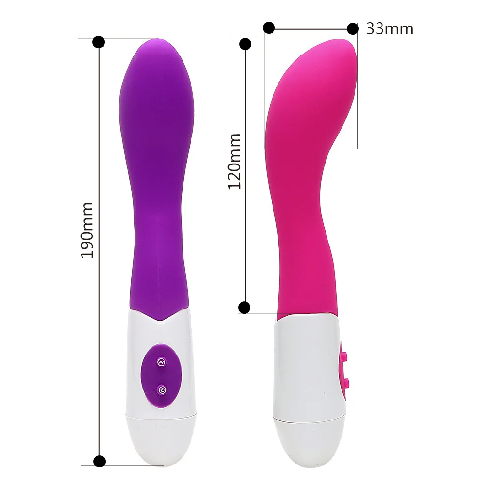 30 Частота G-spot стимулирующий вибратор фаллоимитатор 10 скоростей