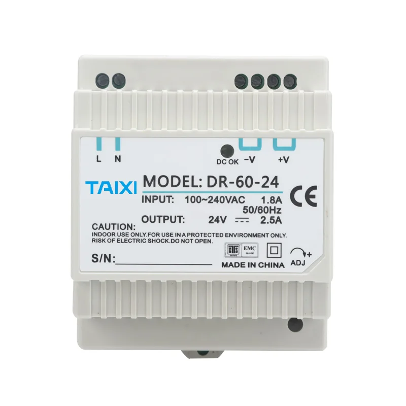 Монтажный импульсный источник питания DIN Rail трансформатор от AC110V/220V/230V до