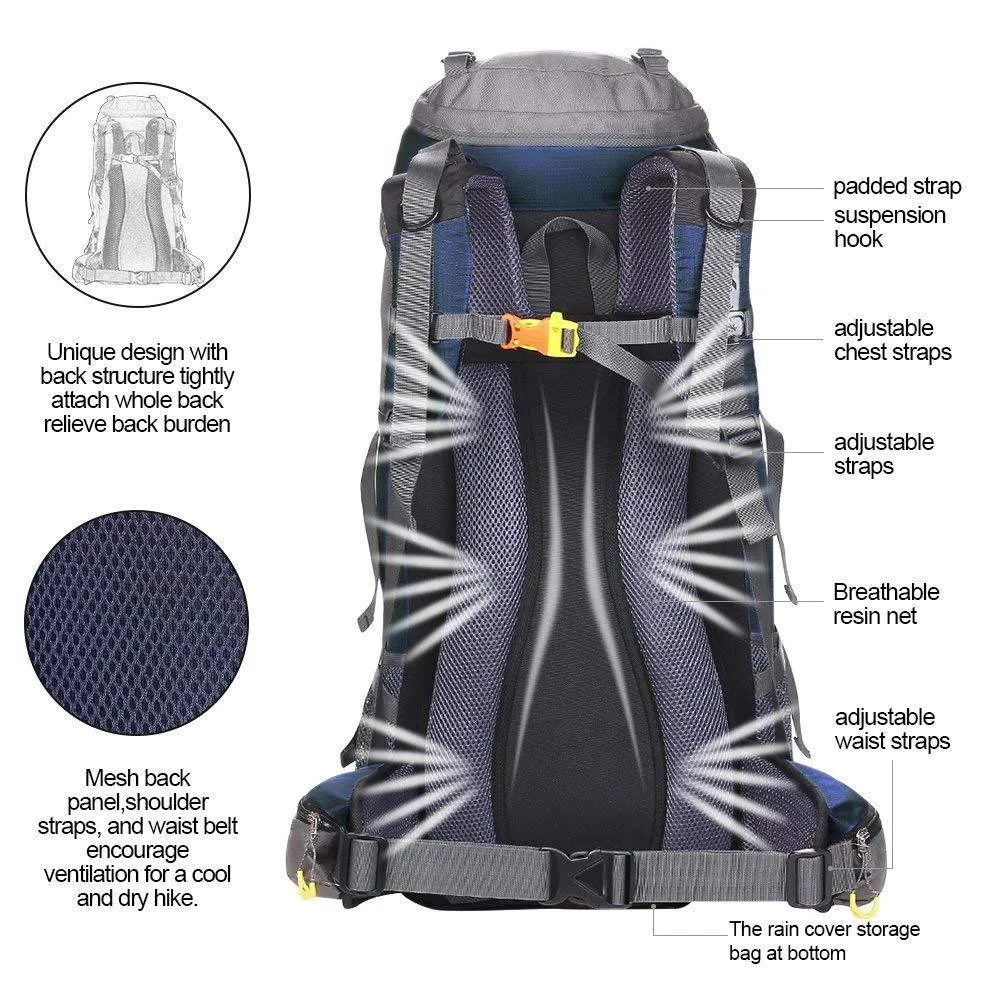 Открытый большой емкости мужские Водонепроницаемые рюкзаки военные штурмовые