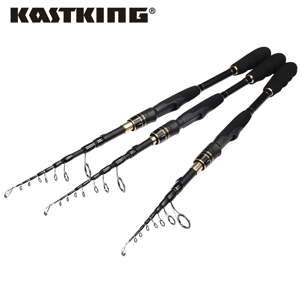 KastKing литье из углеродистой стали Спиннинг Удочка ML/M/MH Action портативная с 4-28 г вес