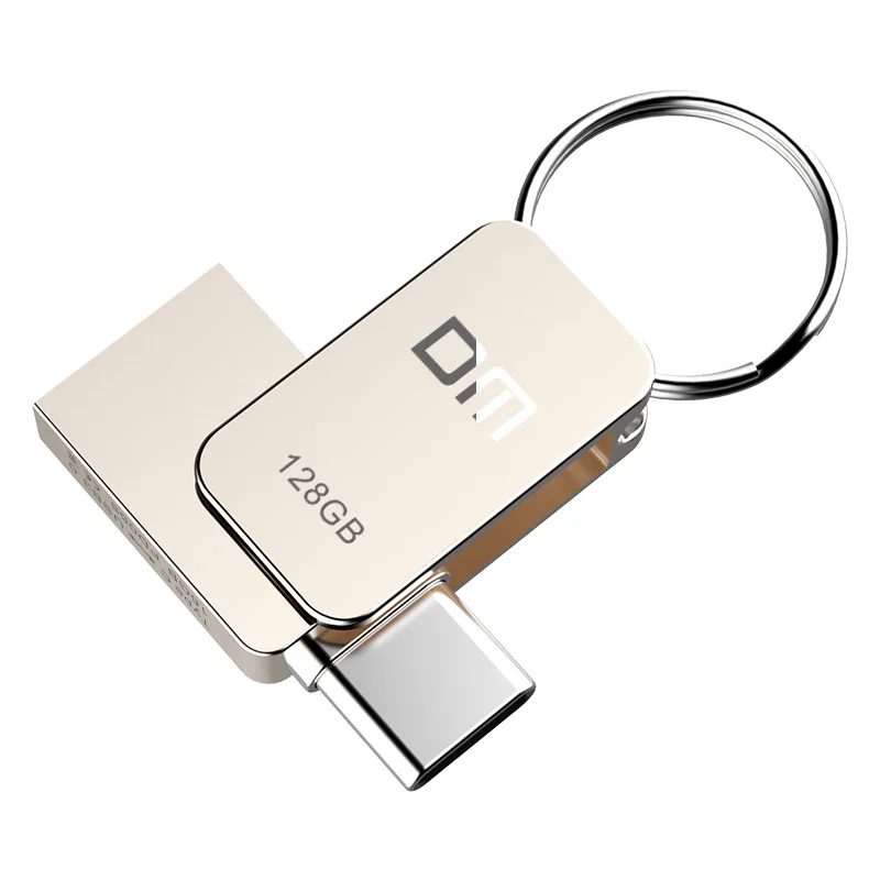 Бесплатная доставка DM PD059 128GB USB C Type OTG флеш накопитель 3 0 для смартфона мини Usb