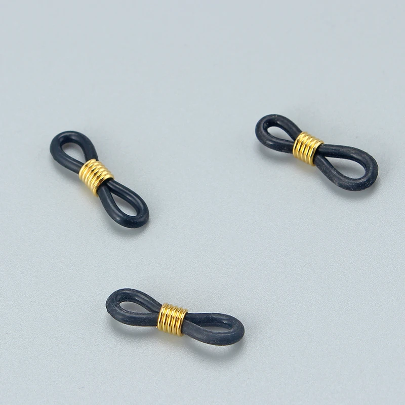 50 шт. держатели для очков на цепочке резиновые концы петлях| |