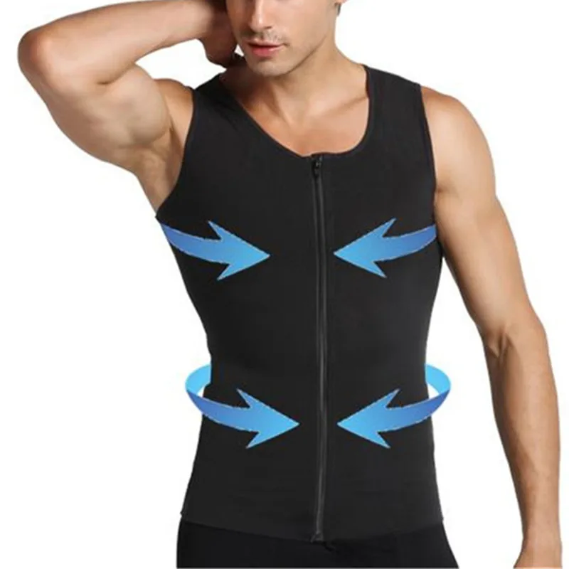 Грудь формирователь мужчины грудь гинекомастия Shapewear компрессия тела